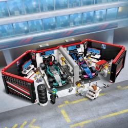 Lego CITY Garáž F1 s vozy Mercedes-AMG a Alpine 60444 (stavebnice)