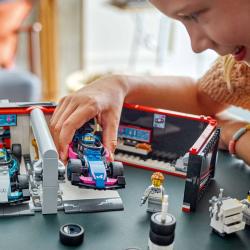 Lego CITY Garáž F1 s vozy Mercedes-AMG a Alpine 60444 (stavebnice)