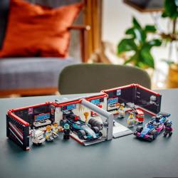 Lego CITY Garáž F1 s vozy Mercedes-AMG a Alpine 60444 (stavebnice)