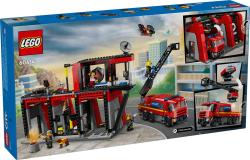 Lego CITY Hasičská stanice s hasičským vozem 60414 (stavebnice)