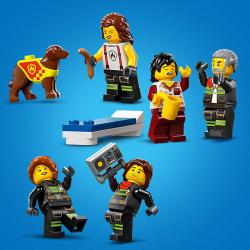 Lego CITY Hasičská stanice s hasičským vozem 60414 (stavebnice)