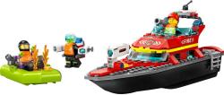 Lego CITY Hasičská záchranná loď a člun 60373 (stavebnice)