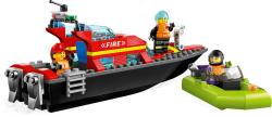 Lego CITY Hasičská záchranná loď a člun 60373 (stavebnice)