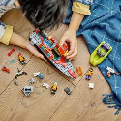 Lego CITY Hasičská záchranná loď a člun 60373 (stavebnice)