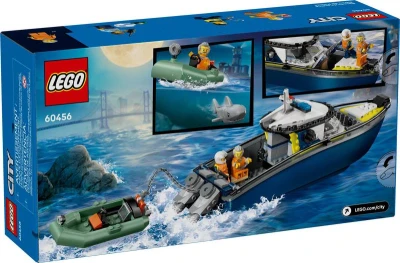Lego CITY Honička na policejní lodi 60456 (stavebnice)