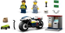 Lego CITY Honička na policejní motorce 60455 (stavebnice)