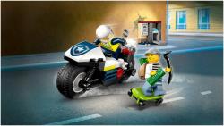 Lego CITY Honička na policejní motorce 60455 (stavebnice)