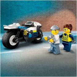 Lego CITY Honička na policejní motorce 60455 (stavebnice)