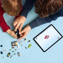 Lego CITY Honička na policejní motorce 60455 (stavebnice)