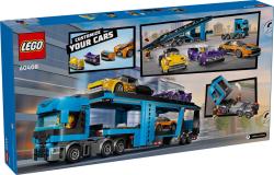 Lego CITY Kamion pro přepravu aut se sporťáky 60408 (stavebnice)