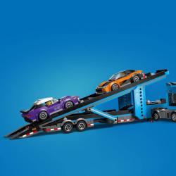 Lego CITY Kamion pro přepravu aut se sporťáky 60408 (stavebnice)