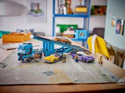 Lego CITY Kamion pro přepravu aut se sporťáky 60408 (stavebnice)