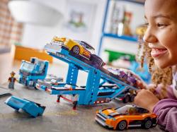 Lego CITY Kamion pro přepravu aut se sporťáky 60408 (stavebnice)