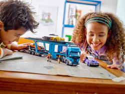 Lego CITY Kamion pro přepravu aut se sporťáky 60408 (stavebnice)