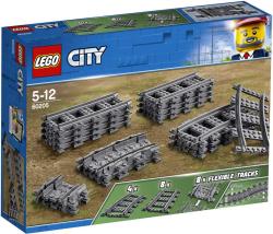 Lego CITY Koleje rovné a zahnuté doplněk k vláčkodráze 60205 (stavebnice)