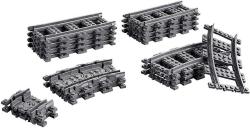 Lego CITY Koleje rovné a zahnuté doplněk k vláčkodráze 60205 (stavebnice)