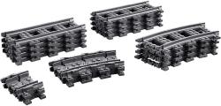 Lego CITY Koleje rovné a zahnuté doplněk k vláčkodráze 60205 (stavebnice)