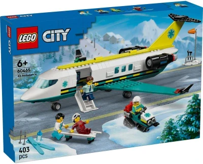 Lego CITY Letadlo záchranářské služby 60465 (stavebnice)