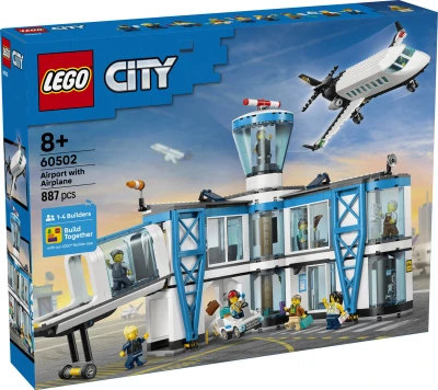 Lego CITY Letiště s letadlem 60502 (stavebnice)