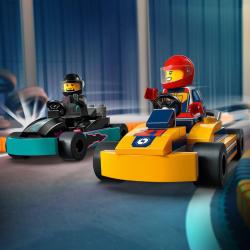 Lego CITY Motokáry s řidiči 60400 (stavebnice)