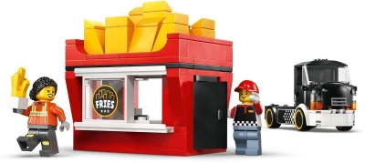Lego CITY Pojízdné občerstvení s hranolky 60488 (stavebnice)