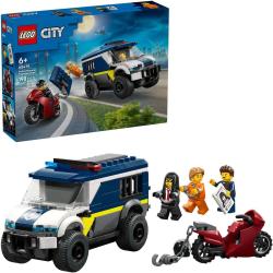 Lego CITY Policejní dodávka pro převoz vězňů 60479 (stavebnice)