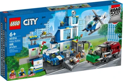Lego CITY Policejní stanice 60316 (stavebnice) Lego CITY Policejní stanice 60316 (stavebnice)