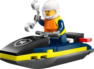 Lego CITY Policejní vodní skútr 30693 (stavebnice)