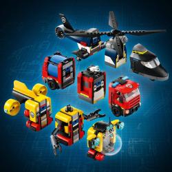 LEGO CITY Remix: Helikoptéra, hasičský vůz a ponorka 60462 (stavebnice)