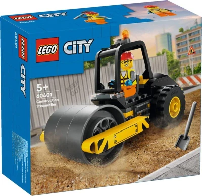 Lego CITY Stavební parní válec 60401 (stavebnice) Lego CITY Stavební parní válec 60401 (stavebnice)