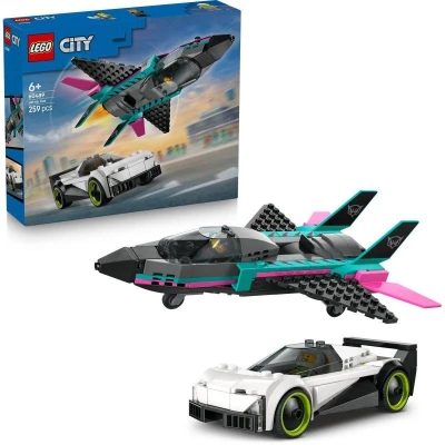 Lego CITY Tryskáč vs. auto 60489 (stavebnice)