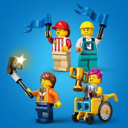 Lego CITY Tvoje pravidla: Závodní dráha s rampami 60460 (stavebnice)