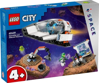 Lego CITY Vesmírná loď a objev asteroidu 60429 (stavebnice) Lego CITY Vesmírná loď a objev asteroidu 60429 (stavebnice)