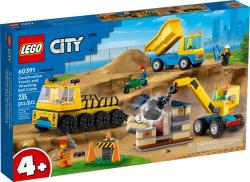Lego CITY Vozidla ze stavby a demoliční koule 60391 (stavebnice)