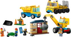 Lego CITY Vozidla ze stavby a demoliční koule 60391 (stavebnice)