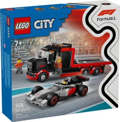 Lego CITY Výstavní náklaďák + závodní auto Audi F1 60493 (stavebnice)