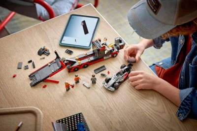 Lego CITY Výstavní náklaďák + závodní auto Audi F1 60493 (stavebnice)