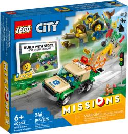 Lego CITY Záchranné mise v divočině 60353 (stavebnice)