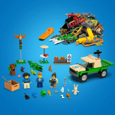 Lego CITY Záchranné mise v divočině 60353 (stavebnice)