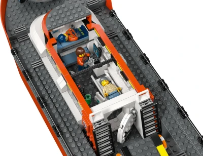 Lego CITY Záchranný člun pobřežní hlídky a vrtulník 60504 (stavebnice)