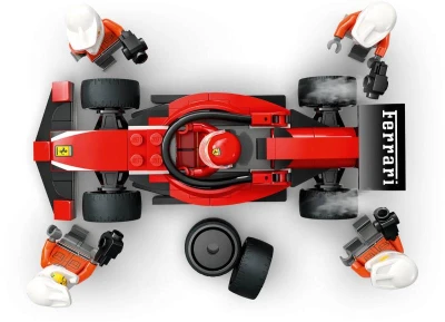 Lego CITY Zastávka v boxech F1 a personál s vozem Ferrari 60443 (stavebnice)