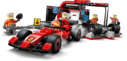 Lego CITY Zastávka v boxech F1 a personál s vozem Ferrari 60443 (stavebnice)