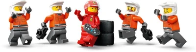 Lego CITY Zastávka v boxech F1 a personál s vozem Ferrari 60443 (stavebnice)