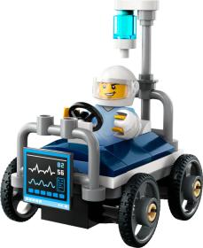 Lego CITY Závodní balíček: Letadlo vs. nemocniční lůžko 60459 (stavebnice)