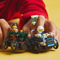 Lego CITY Závodní balíček: Letadlo vs. nemocniční lůžko 60459 (stavebnice)