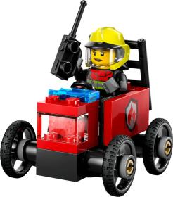 Lego CITY Závodní balíček: Rozvoz pizzy vs. hasičské auto 60458 (stavebnice)