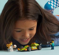 Lego CITY Zelené závodní auto 60399 (stavebnice)