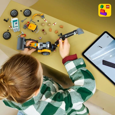 Lego CITY Žlutý nakladač s rypadlem 60480 (stavebnice)