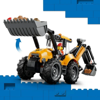Lego CITY Žlutý nakladač s rypadlem 60480 (stavebnice)