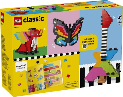 Lego CLASSIC Pestrobarevné kreativní kostky 11045 (stavebnice)